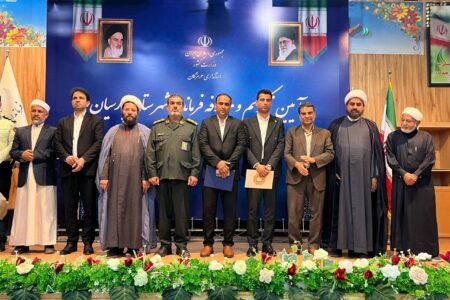 آیین تکریم و معارفه سرپرست فرمانداری پارسیان برگزار شد