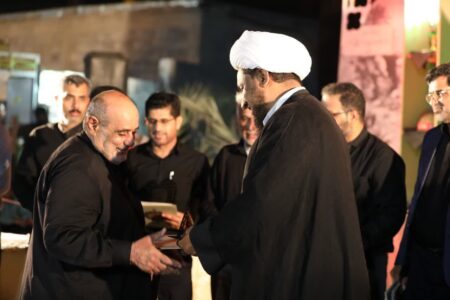 برگزاری یادواره شهدای محله سنگی شهرستان رودان