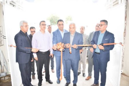 افتتاح مرکز کنترل کیفیت لوازم اندازه گیری شرکت توزیع نیروی برق هرمزگان