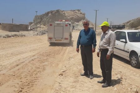 آغاز پروژه روکش آسفالت جاده تبن به طول ۶ کیلومتر