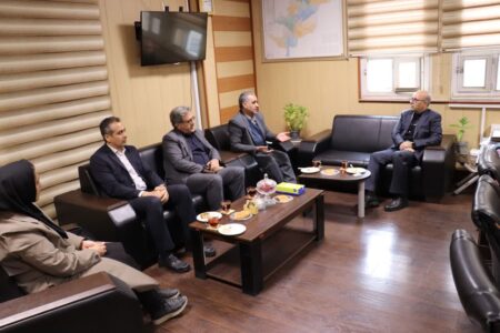 دیدار مدیر مخابرات منطقه کرمانشاه با رئیس سازمان فاوا شهرداری