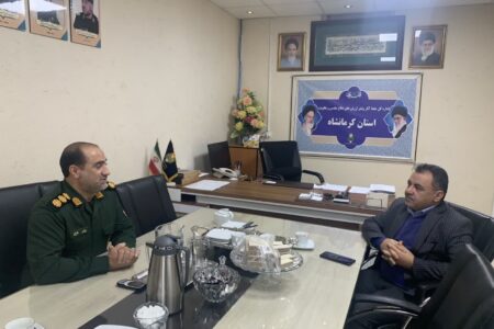 دیدار سرپرست شهرداری کرمانشاه با مدیر کل بنیاد حفظ آثار و نشر ارزش‌های دفاع مقدس