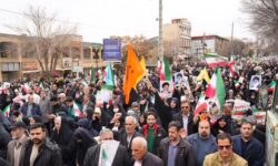 شادپیمایی نیمهی شعبان و دههی مبارک فجر انقلاب اسلامی با برپایی ۱۰ غرفه و حضور پرشکوه مردم